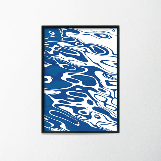 ocean pattern wall art