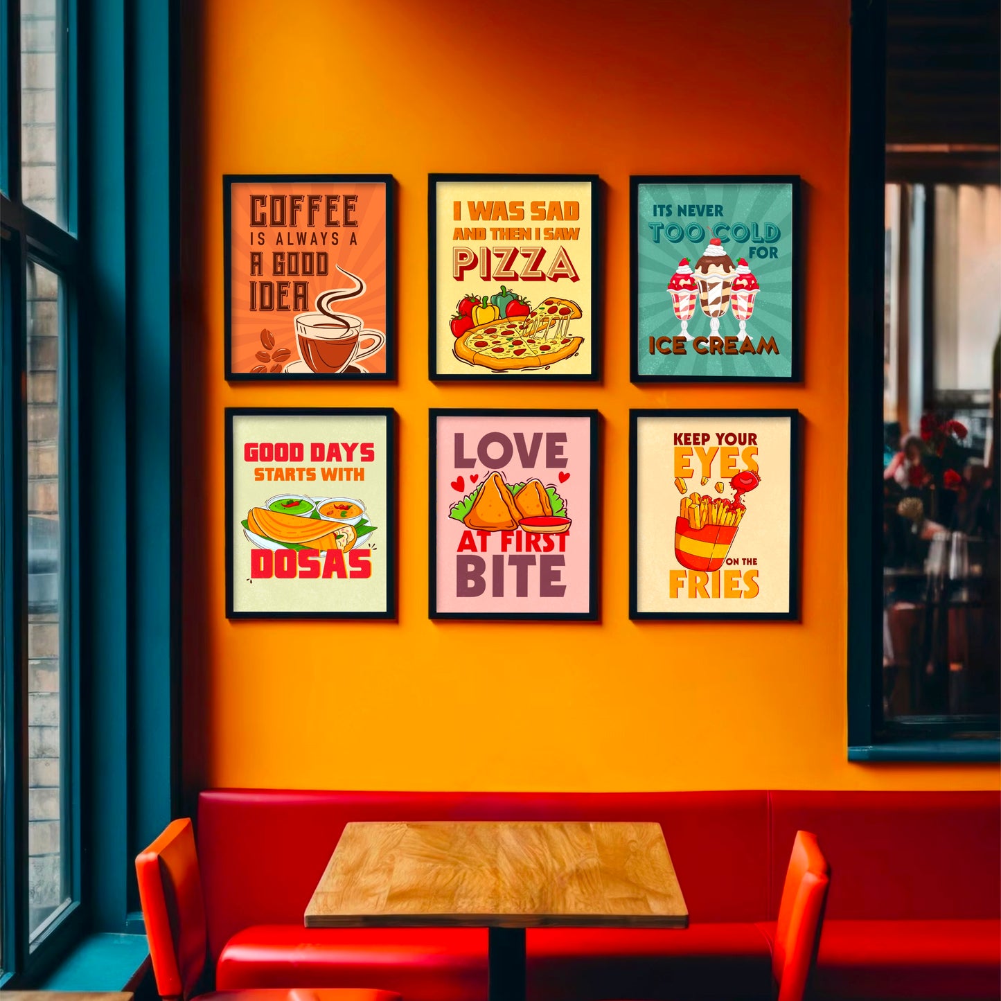 Cafe Poster | Set of 3