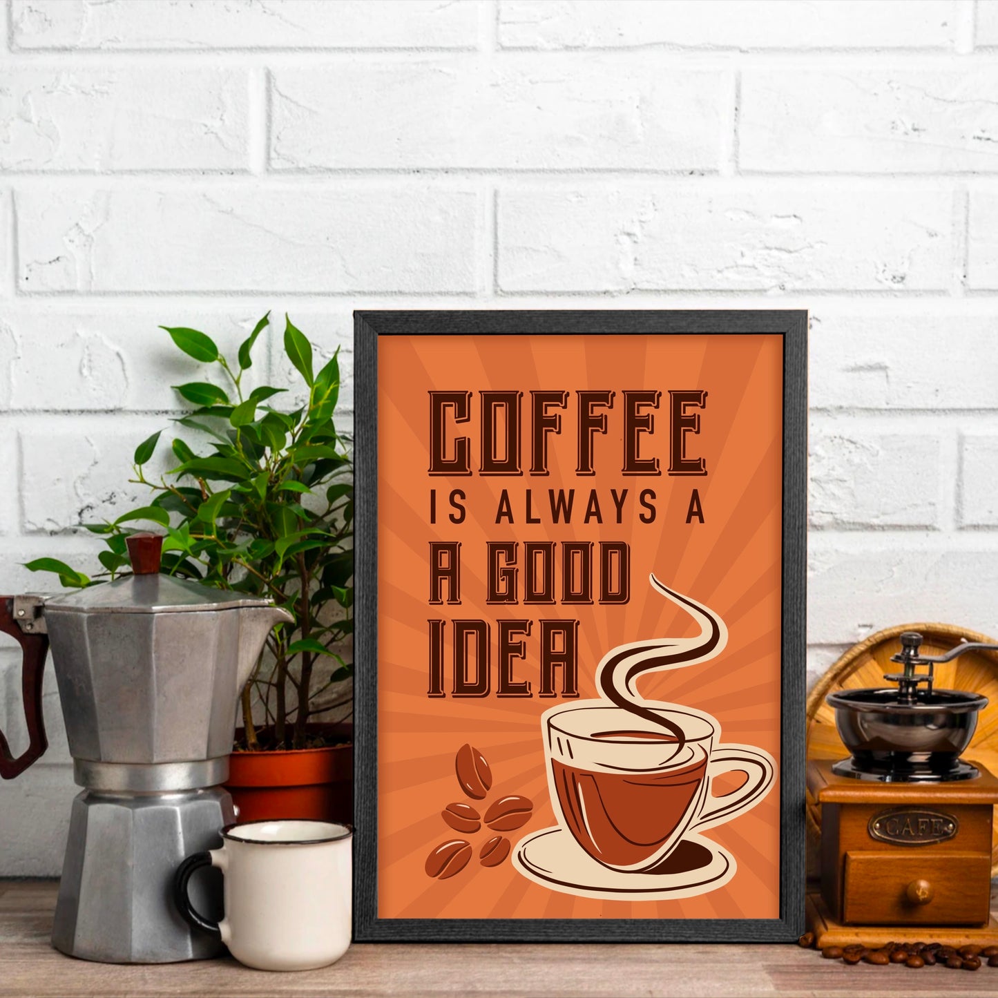 Cafe Poster | Set of 3 Wall Art