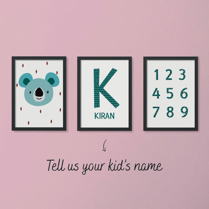 Nursery Name Koala Set